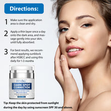 Load image into Gallery viewer, Dark Spot Remover for Face and Body, Dark Spot Corrector, Age Spots Cream and Freckle Remover- Formulated with Arbutin, Niacinamide & Vitamin E-60 ml