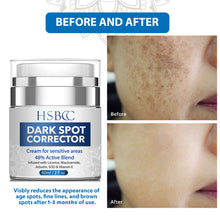 Load image into Gallery viewer, Dark Spot Remover for Face and Body, Dark Spot Corrector, Age Spots Cream and Freckle Remover- Formulated with Arbutin, Niacinamide & Vitamin E-60 ml